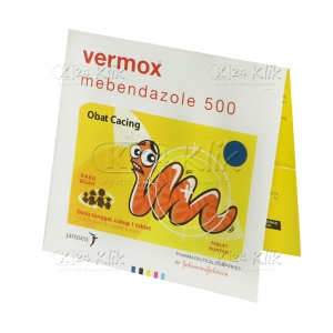 Jual Beli VERMOX 500MG TAB STR 1S K24klik com