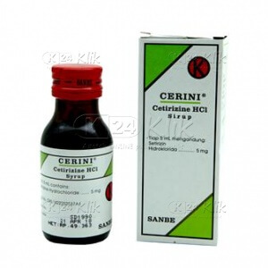 Jual Beli CERINI  5MG 5ML SYRUP 60ML K24klik com